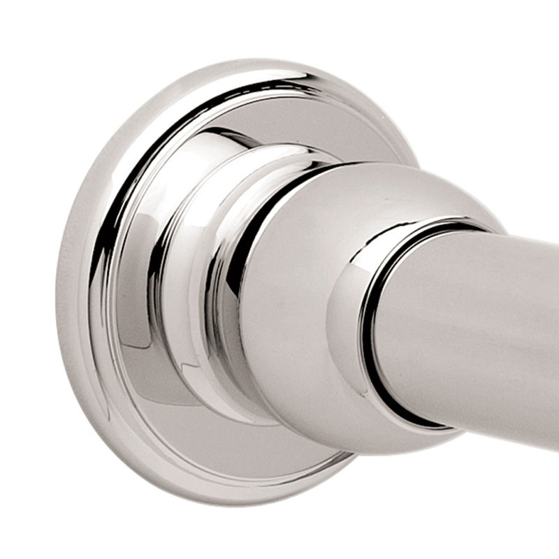 Ginger Circe Metal Wall Mounted Shower Rod Bracket Wayfair